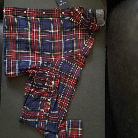 Cremieux Classics, Men’s 100% Cotton Plaid Long-Sleeve Shirt, Button Front, XL - Picture 4 of 4